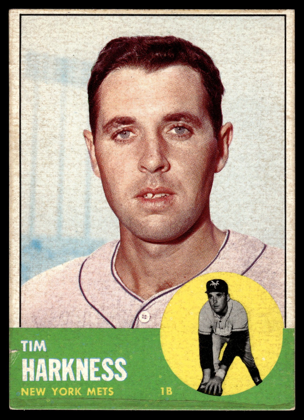 1963 Topps #436 Tim Harkness