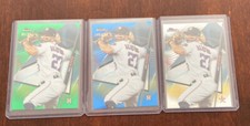 2020 Topps Finest #82 Jose Altuve (3) Lot Green /99 Blue /150 Base Refractor