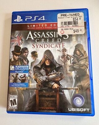 Assissins creed syndicate Limited Edition ps4