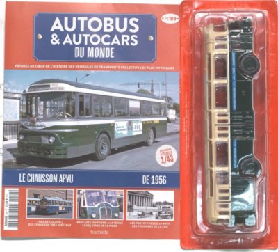 AUTOBUS / AUTOCARS DU MONDE N°58 ECHELLE 1/43