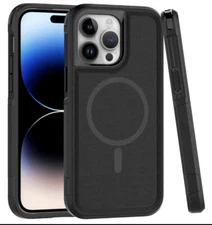 For iPhone 14 PRO Case Rugged Shockproof Kickstand Magnetic  Phone Cover