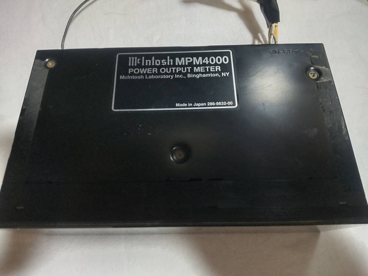 Macintoshマッキントッシュ MPM4000パワーアウトプットメーター