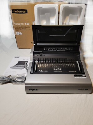 Fellowes Galaxy E 500 Electric Comb Binder CRC 52183