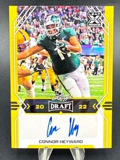 2022 Leaf-Connor Heyward (RC)-#BA-CH2-Auto-Gold-Michigan State Spartans