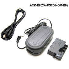 Output DC 7.4V AC Adapter Power Supply For ACK-E8 Canon EOS 550D 600D 650D 700D
