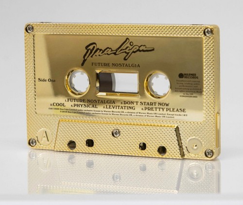 SEALED DUA LIPA FUTURE NOSTALGIA GOLDEN CASSETTE LIMITED EDITION - UK EXCLUSIVE - Foto 12 di 12