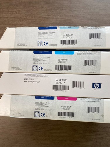 HP 83 Inktcartridges New light Cyaan, Cyan, Magenta, Yellow - Afbeelding 2 van 2