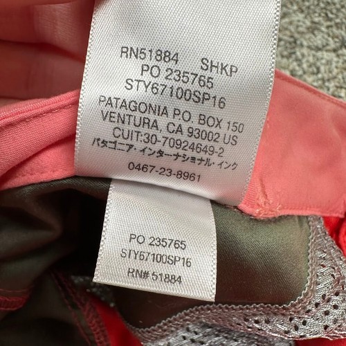 Patagonia Girl’s Board Shorts 14 Swim Pink Bright - Picture 5 of 9