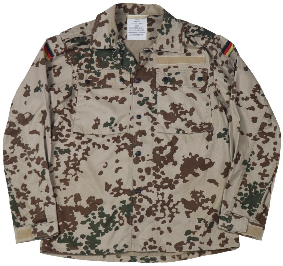 XLarge Long (Gr.14) German Bundeswehr Tropentarn Camo Military