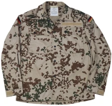 Small Reg (Gr.6) German Bundeswehr Tropentarn Camo Military Jacket Army Desert