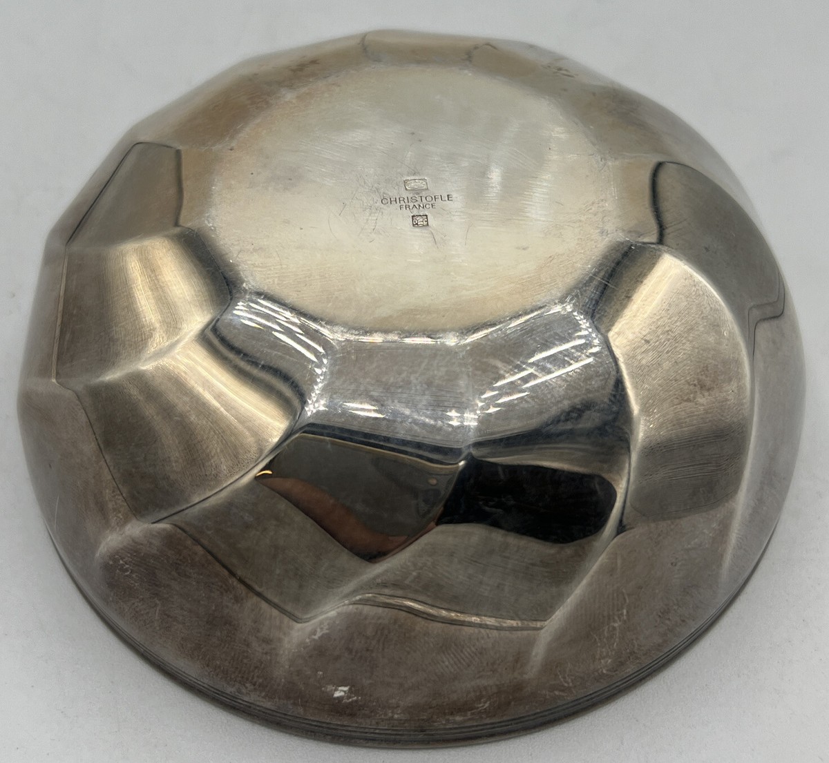 Christofle France Silver Plate TORSADES Swirl Bowl, 4 1/2