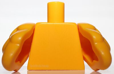 Lego Bright Light Orange Torso Bird Feather Arms Chicken Wings | eBay