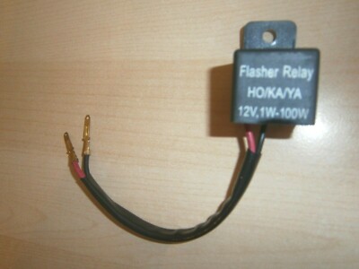   NEU 12 VOLT LED MOTORRAD & ROLLER BLINKRELAIS 2 DRAHT
