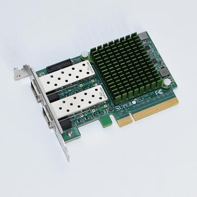 Supermicro AOC-STGN-i2S Dual SFP+ Intel 82599 10GbE Controller NIC Rev: 2.10 SFF