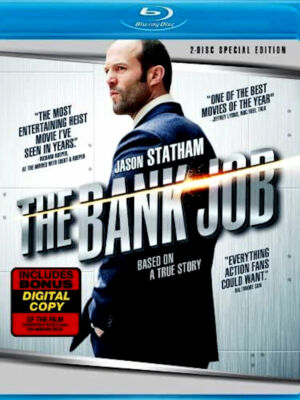 The Bank Job  - Jason Statham, Saffron Burrows,  New 2 Disc BluRAY+ Digital Disc