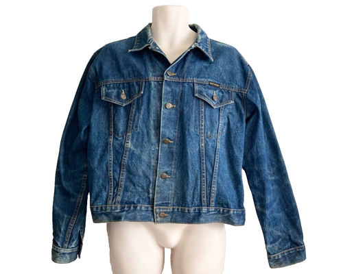 Vintage Harley Davidison AMF Denim Jeansjacke Größe 46 Herren - Bild 9 von 9