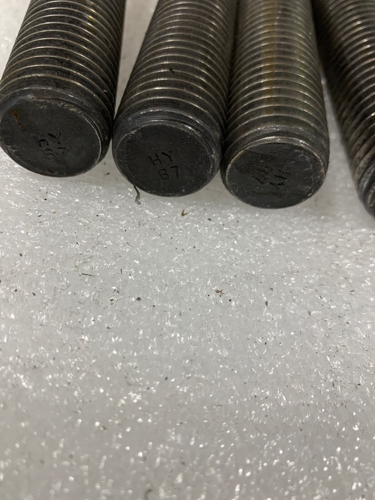 FASTENAL 32922 7/8"9x4.5 (OAL 43/4") A193 B7 Fully Threaded Stud *LOT OF 10* eBay