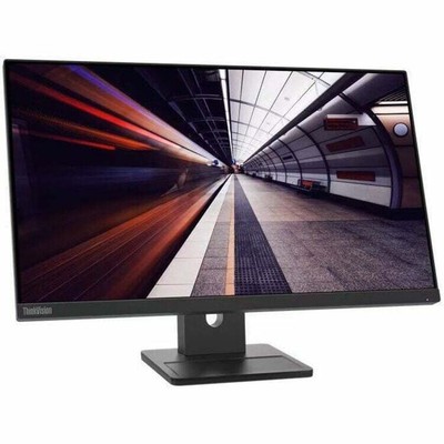 Lenovo ThinkVision E24-30 24'' Class Full HD LED Monitor - 16:9 - Raven Black
