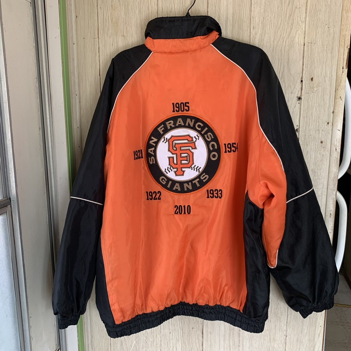 Vintage SF Giants World Series Champions Jacket 6x Genuine Vintage SF Giants World Series Champions Jacket 6x Genuine