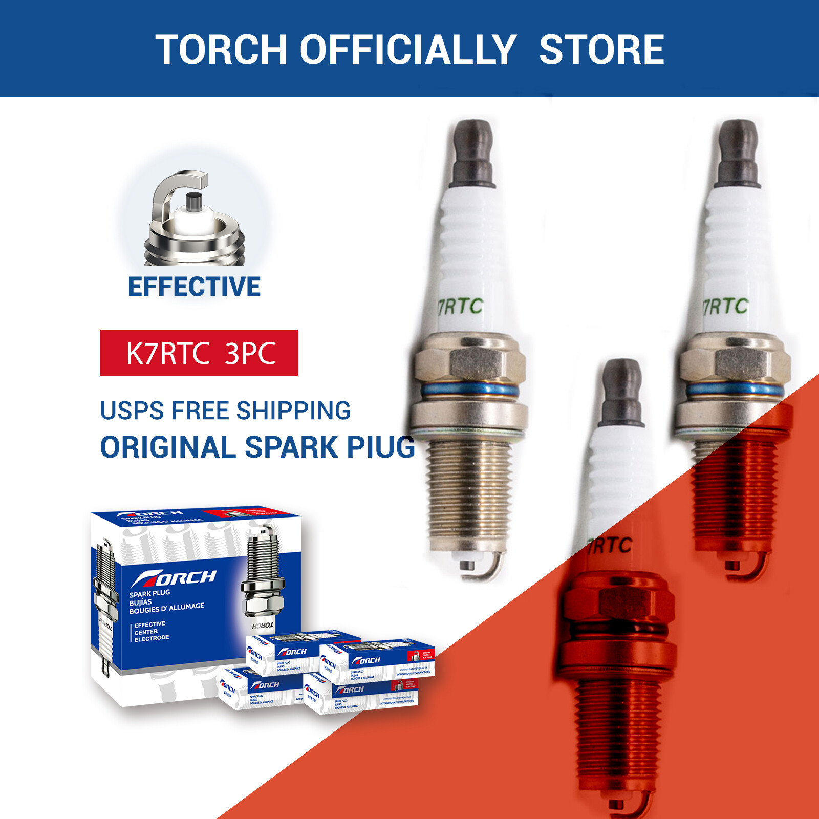 Torch K7RTC - Alternative spark plugs