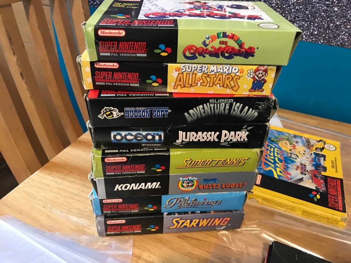Super Nintendo SNES games UK