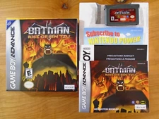 Batman Rise of Sin Tzu Nintendo GameBoy Advance ~ Tested/Working