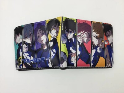 BLUE LOCK Yoichi Hyoma Anime Wallet Short Bifold Purse Money Card Holder Wallets