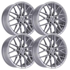Set-4 Tis 505s 19x8.5 5x112 35mm Gloss Silver Wheels Rims 19 Inch Set-4 Tis 505s 19x8.5 5x112 35mm Gloss Silver Wheels Rims 19 Inch