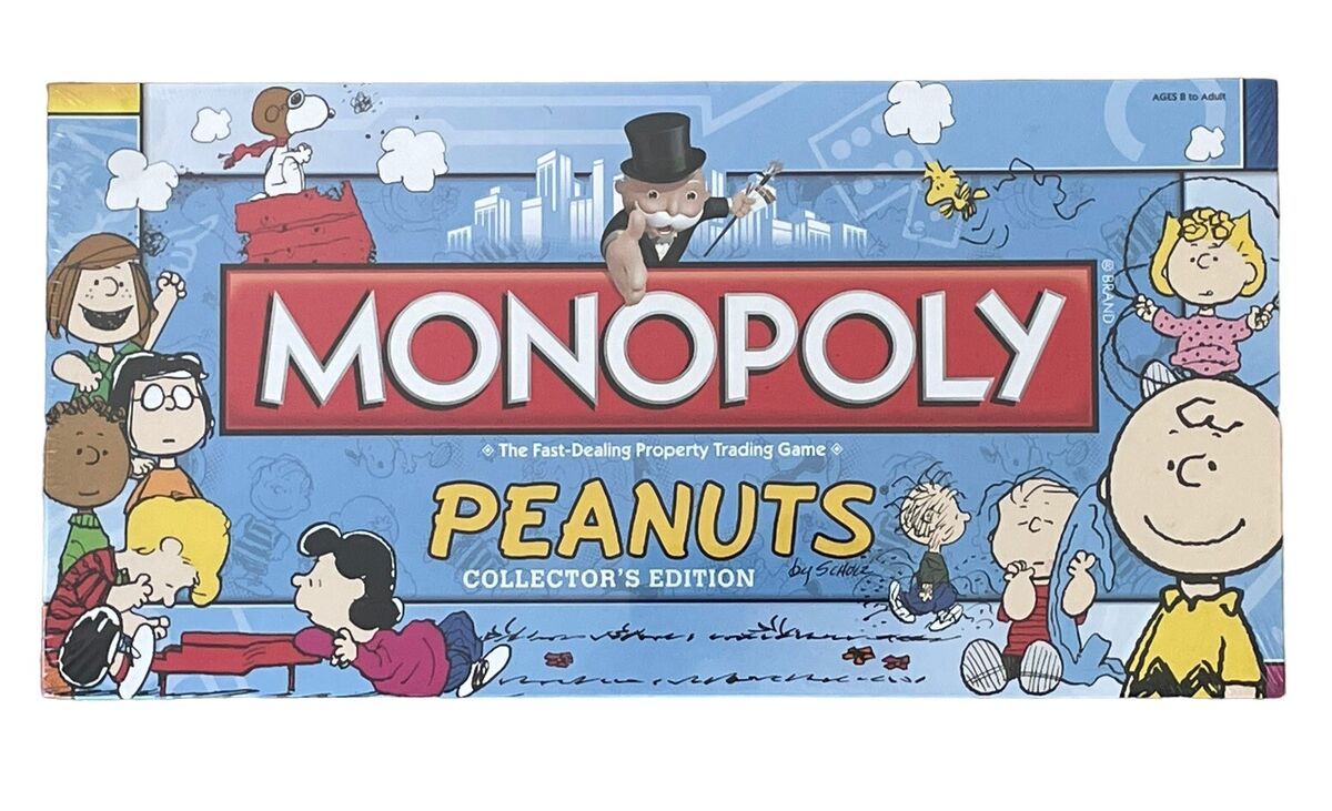 Monopoly Peanuts Collectors Edition Charlie Brown 2010 Monopoly Peanuts Collectors Edition Charlie Brown 2010