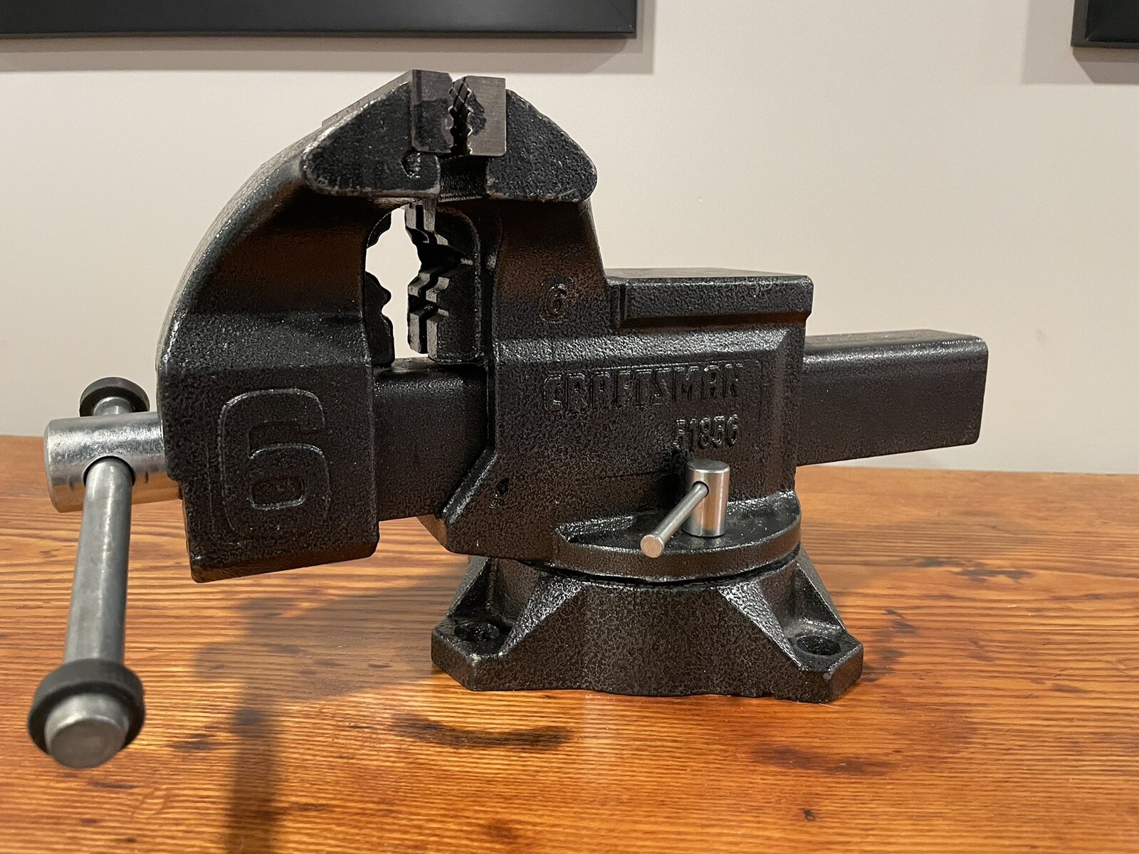 CRAFTSMAN 6" BENCH SWIVEL VISE 51856 eBay