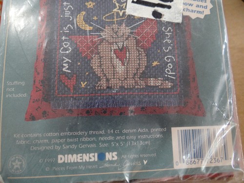 Lot of 10 Counted Cross Stitch Kits small size - all different brand name - Picture 9 of 12