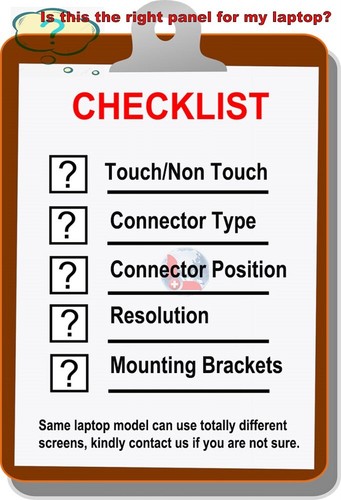 15.6" FHD IPS LCD Screen for Lenovo IdeaPad 1 15ALC7 82R4 3 15IAU7 No Touch - Picture 7 of 7