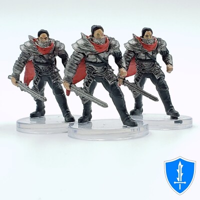 Human Zhentarim Bandit x3 - Return of the Dragons #18 D&D Icons of the Realms