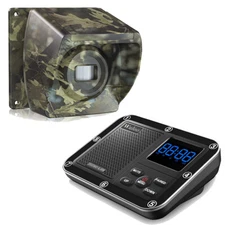 Battery Power Driveway Alarm Wireless System 1/3Mile Range Outdoor Motion Sensor