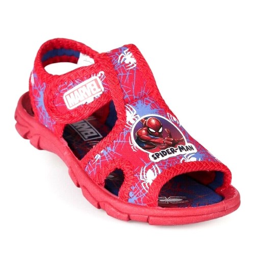 sandali SPIDERMAN da bambino in tela estivi ciabatte per bimbo mare a  strappo | eBay