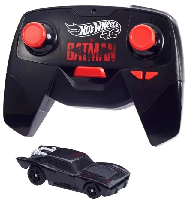 MATTEL Japan HOT WHEELS RC THE BATMAN 1:64 SCALE BATMOBILE VEHICLE