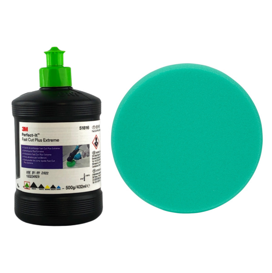 Kit de lustrage 3M Perfect-It 51816 pour la finition de peinture après ponçage