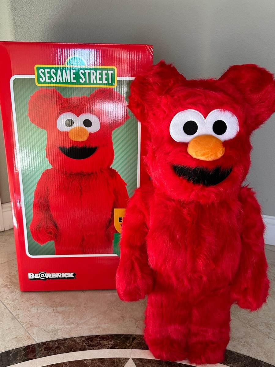 Sesame Street Elmo v2 Costume 1000% Bearbrick red | eBay Sesame Street Elmo v2 Costume 1000% Bearbrick red | eBay