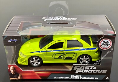 Jada Fast And Furious Brian's Mitsubishi Lancer Evolution VII 1:32