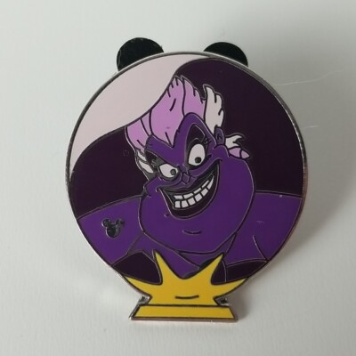 WDW Hidden Mickey 2007 Serie Crystal Ball Villains Ursula Evil Disney Pin 57446