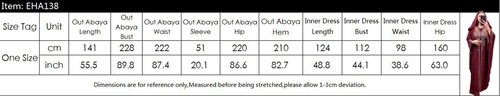 African Women Dashiki Oversize Dresses Evening Gown Dubai Kaftan Moroccan Caftan - Picture 226 of 323