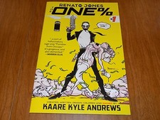 Renato Jones ONE % #1 ~ NM ~ First Print ~ Kaare Kyle Andrews ~ Image Comics ~ !