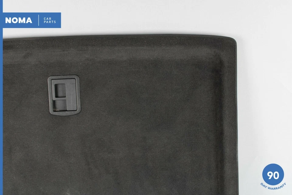 04-10 Audi A8 A8L D3 Quattro maletero maletero suelo revestimiento panel moldura negro OEM Foto 3 de 4