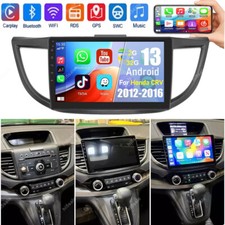 For Honda CRV 2012-2016 10" Carplay Android13 Car Stereo Radio GPS Head Unit 32G