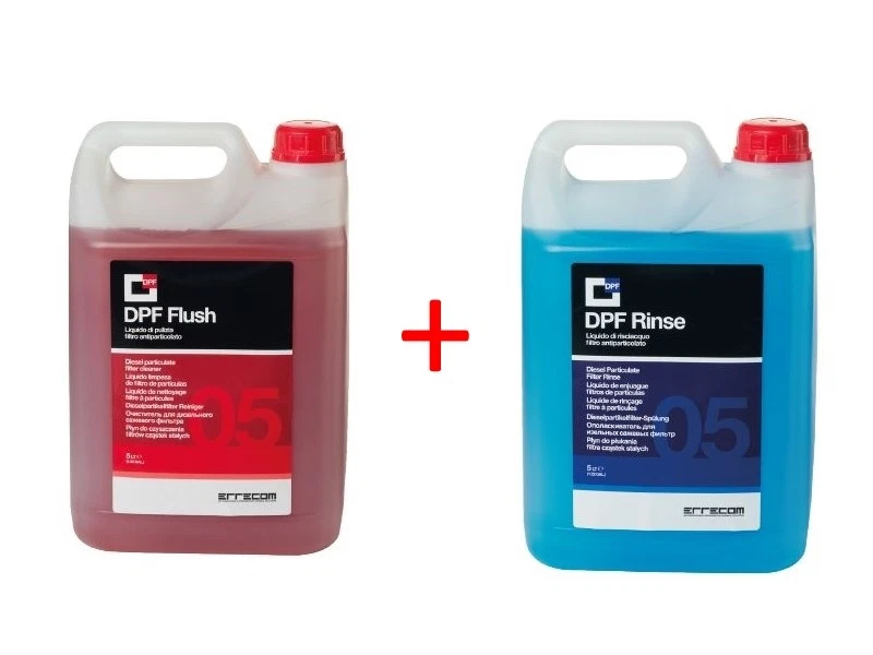 Set Dieselpartikelfilter Reninger DPF Reiniger 5L Reiniger DPF Spülung Errecom