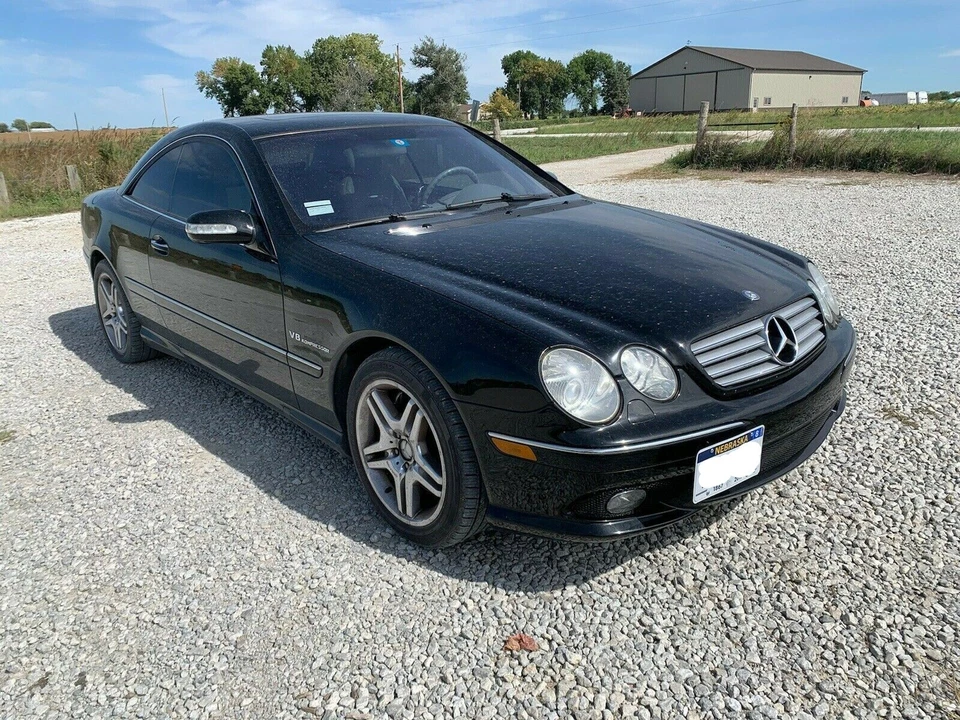 Крючок буксировки переднего бампера кронштейн номерного знака для Mercedes CL-класса 2000-2002 новый - Изображение 3 из 4