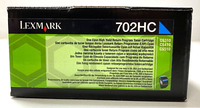 Lexmark 70C2HC0 Extra High Yield Tonerkartusche, Cyan, Ca. 3000 Seiten
