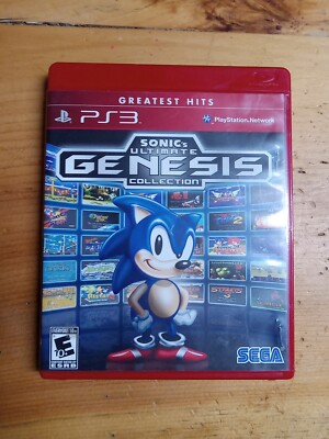 Sonic's Ultimate Genesis Collection - Sony PlayStation 3 PS3 -works