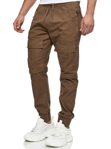 Indicode Herren Cargohose Dennis-Cargo Hose Funktionshose Freizeithose Pants - Bild 4 von 40