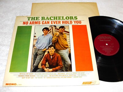 The Bachelors ''No Arms Can Ever Hold You'' 1965 Rock LP, VG, Orig London, Mono